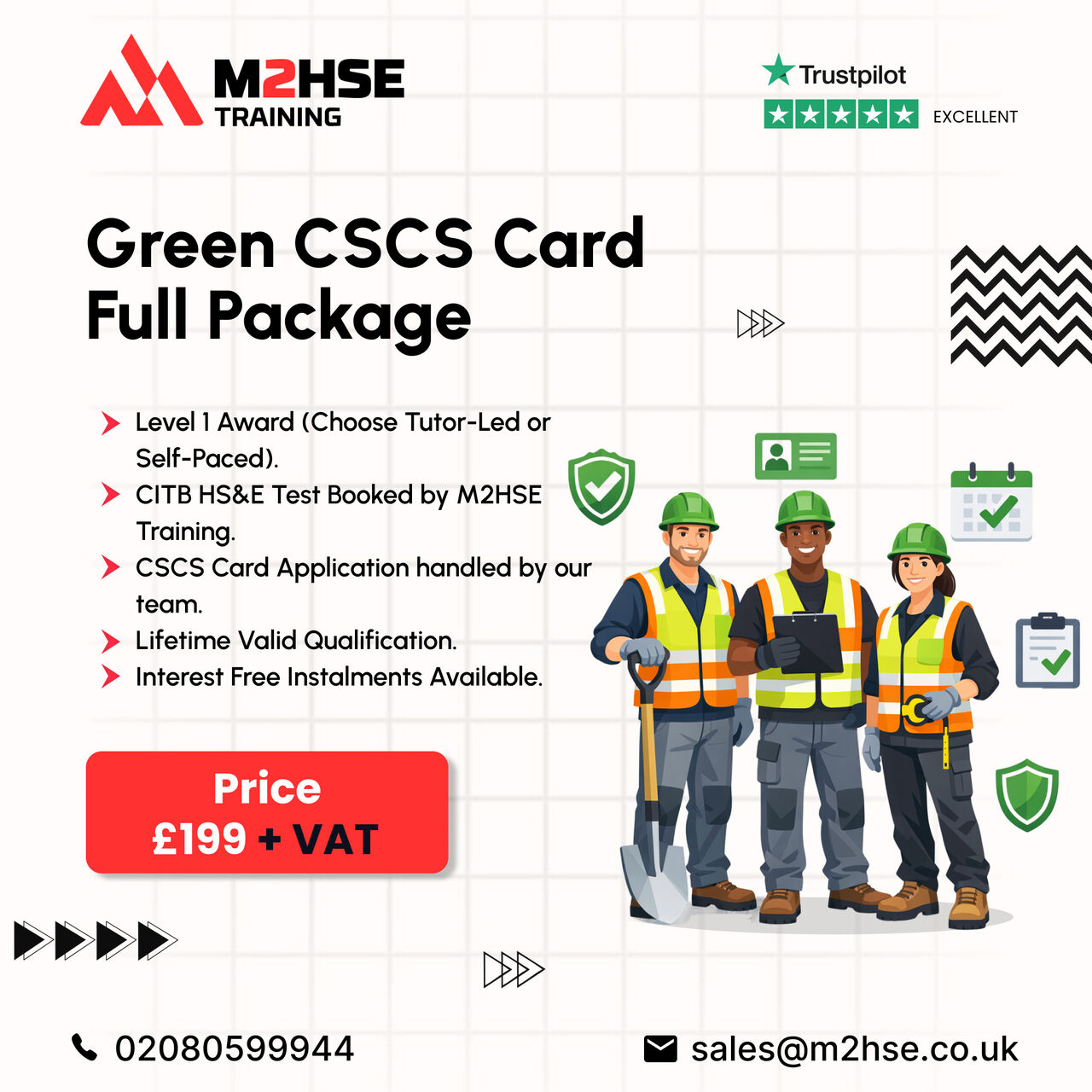 London, Business, Get Your Green CSCS Card Full Package (UK) - Level 1 Award Self-Paced & Tutor-Led