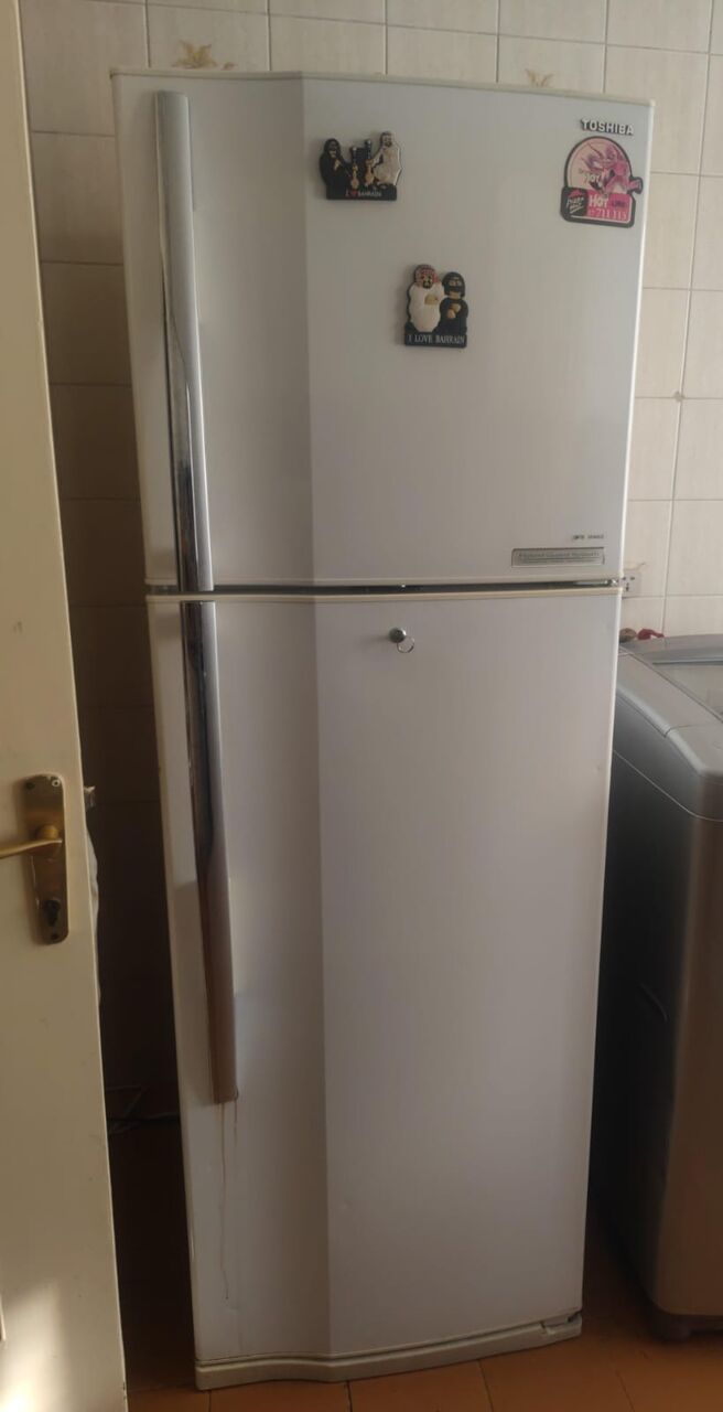 Hoora, Household Items, BHD 90,  ​🛑 Toshiba Double-Door Refrigerator (Model: GR-M42UD) – For Sale! ​Looking For A Spacious