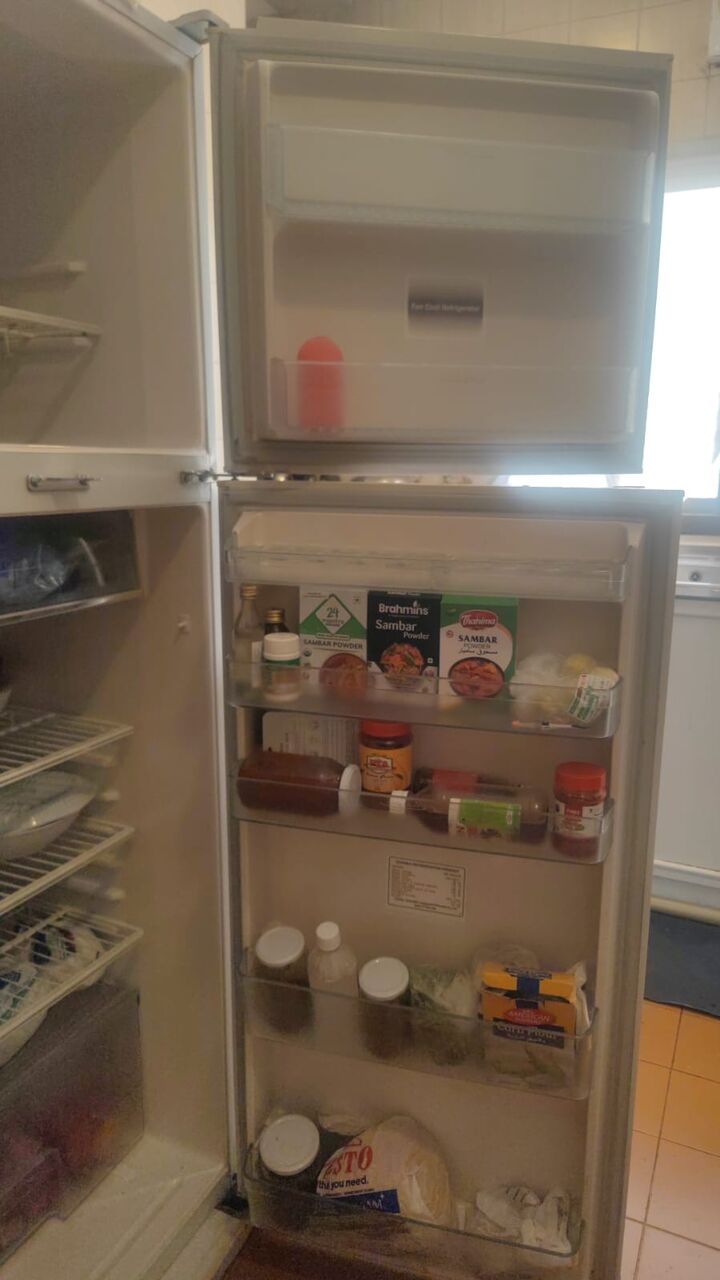 Hoora, Household Items, BHD 90,  ​🛑 Toshiba Double-Door Refrigerator (Model: GR-M42UD) – For Sale! ​Looking For A Spacious