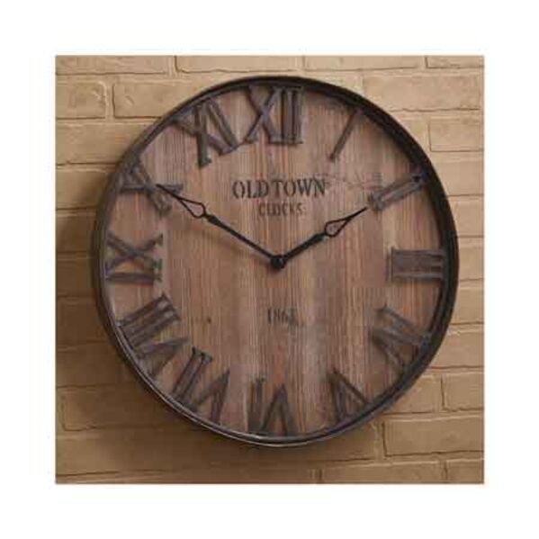 New York, Collectibles, USD 164,  Shop Old Town Wooden Wall Clock For Home D&eacute;cor Online