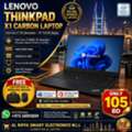 BHD 105,  Lenovo X1 Carbon Core I7 7th Gen Laptop 16GB RAM 14