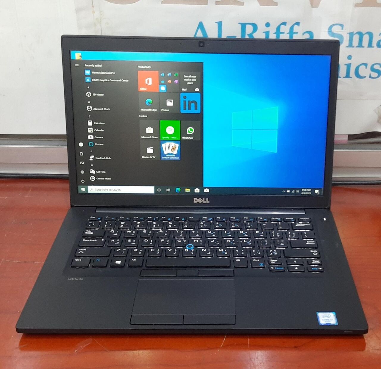Riffa, Computers, BHD 87,  Limited Offer DELL Core I7 7th Gen Business Laptop 14" FHD Screen 8GB DDR4 RAM (Free Bag)