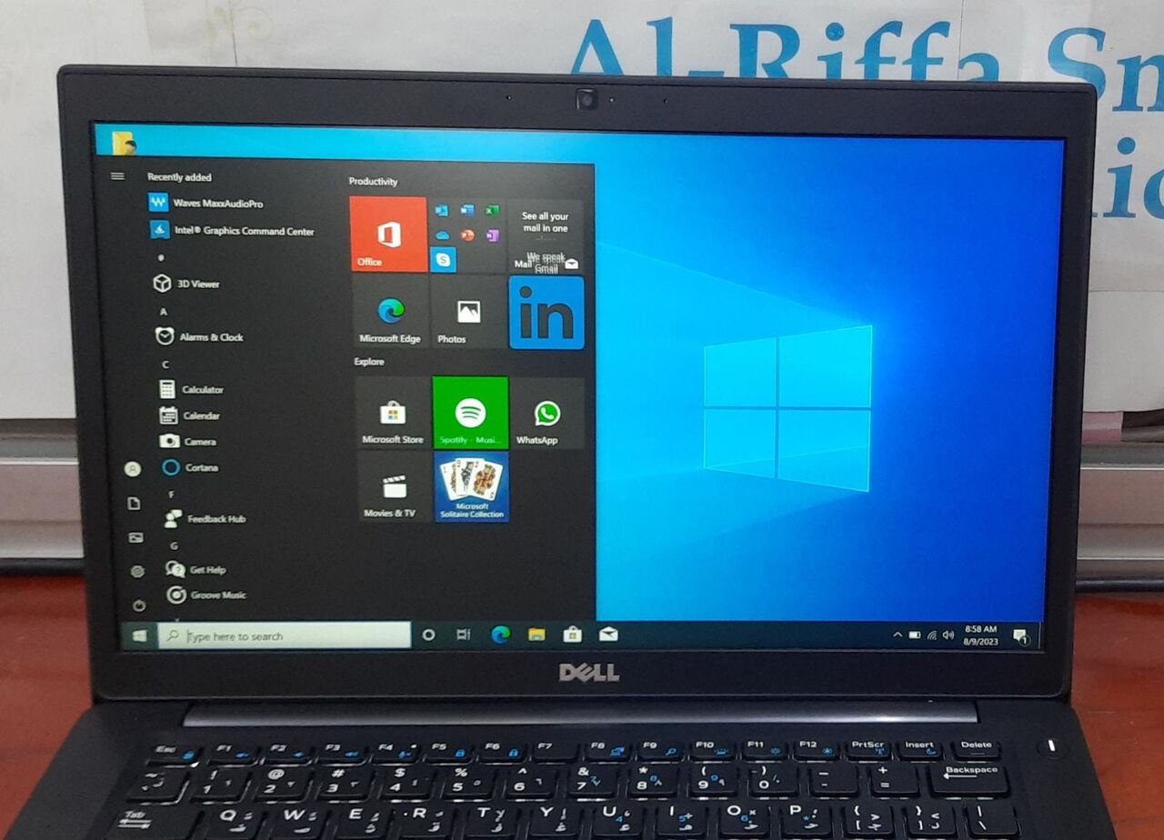 Riffa, Computers, BHD 87,  Limited Offer DELL Core I7 7th Gen Business Laptop 14" FHD Screen 8GB DDR4 RAM (Free Bag)
