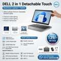 BHD 139,  DELL Core I5 10th Gen 2 In 1 Business Touch Laptop + Tablet Detachable Very Good Working