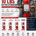 UL Listed, Aramco Approved, 10 LBS Fire Extinguisher's Stock Available In Dammam