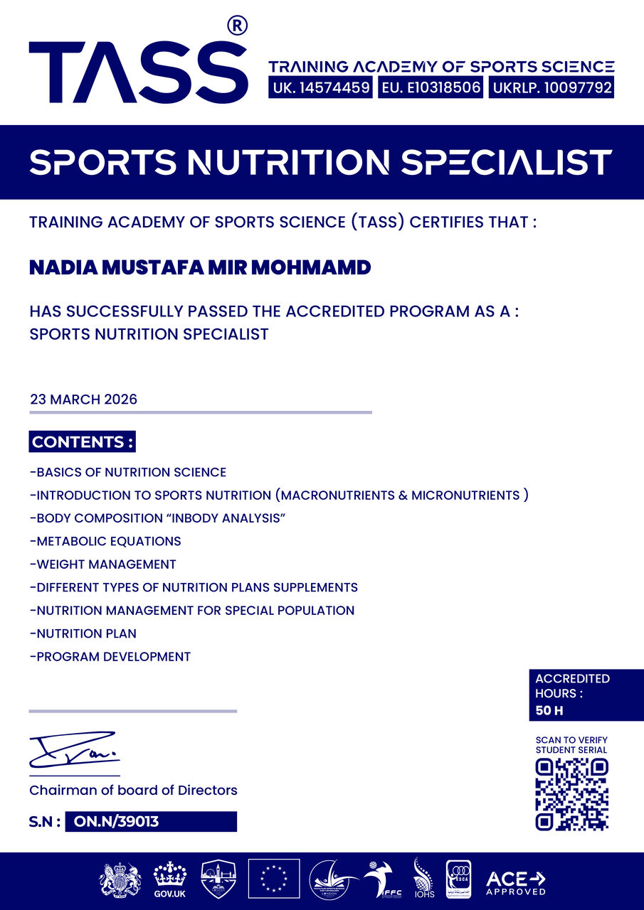 Riyadh, Job Seekers, Personal Training And Nutritionist