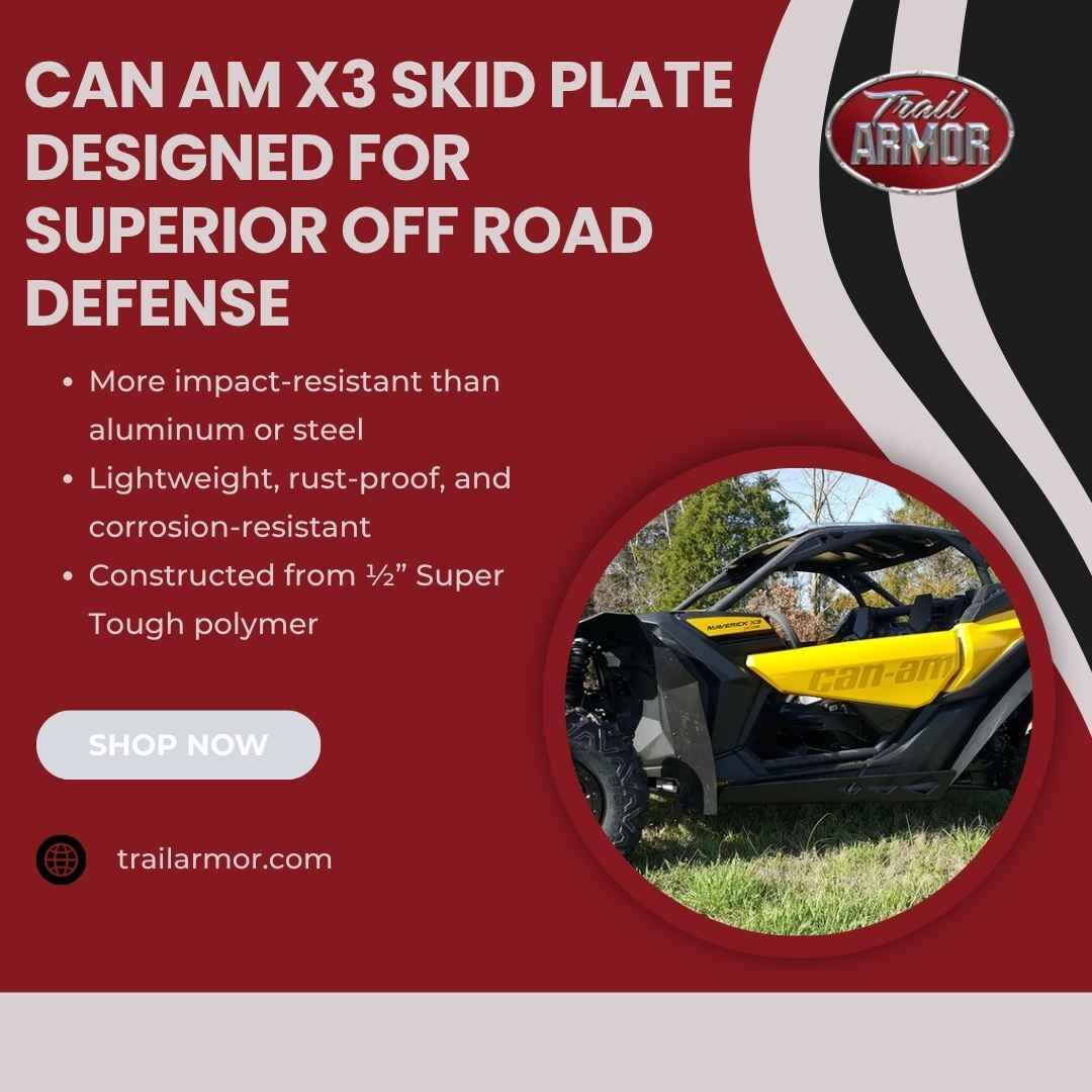 New York, Automotive, Can Am X3 Skid Plate Designed For Superior Off Road Defense