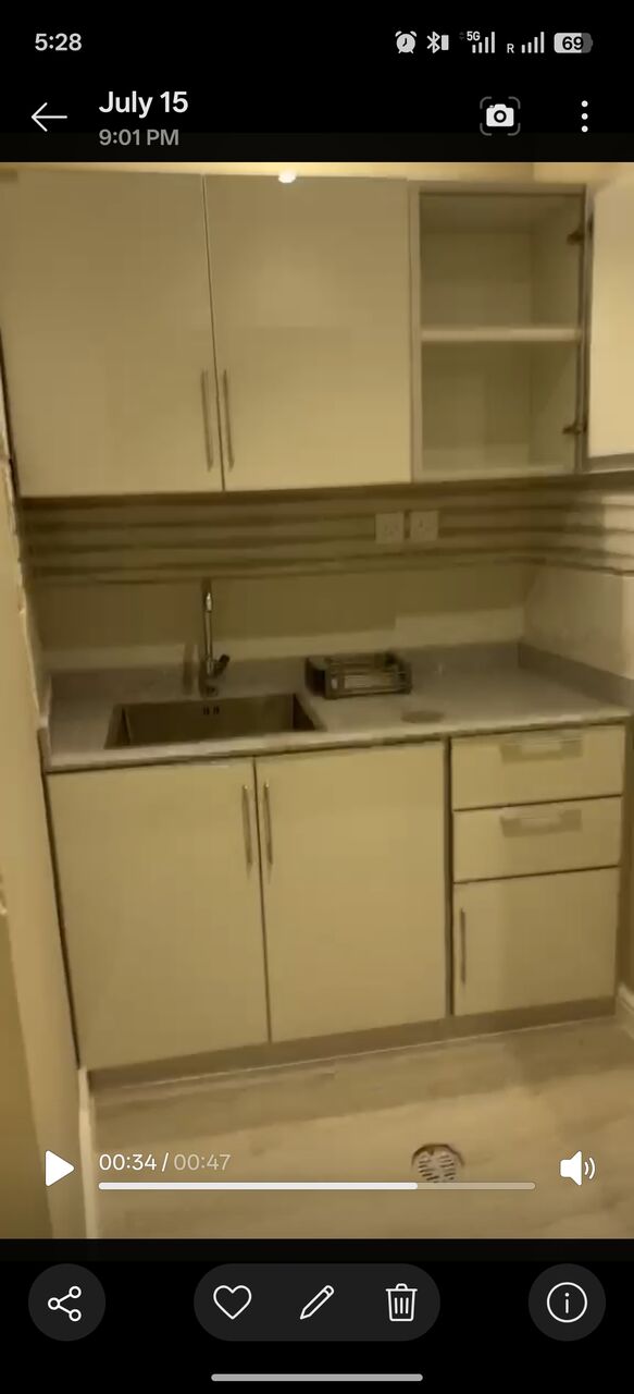 Al Wizarat, Apartments, Flats, Houses & Villas, SAR 23000/year,  2 BR,  1143 Sq. Feet,  3 Floor 2 Bedroom Hall Kitchen 1 Bathroom New Family Flat With New Split Ac.s