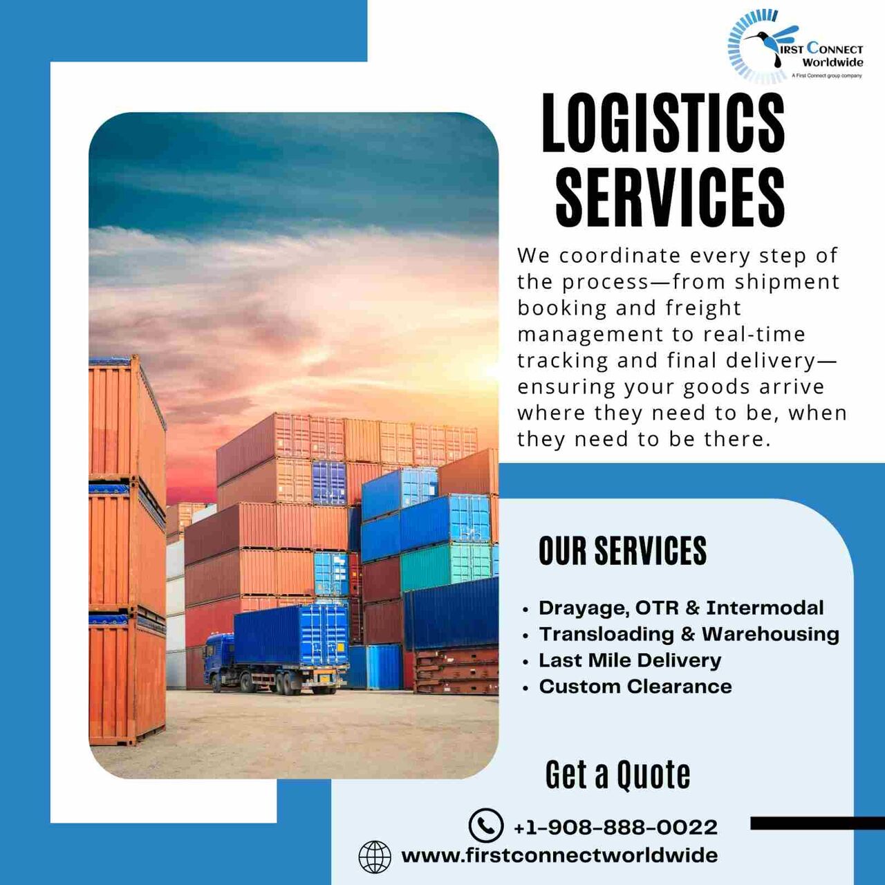 New York, Logistics, High Performance FTL Freight Services For Large Cargo