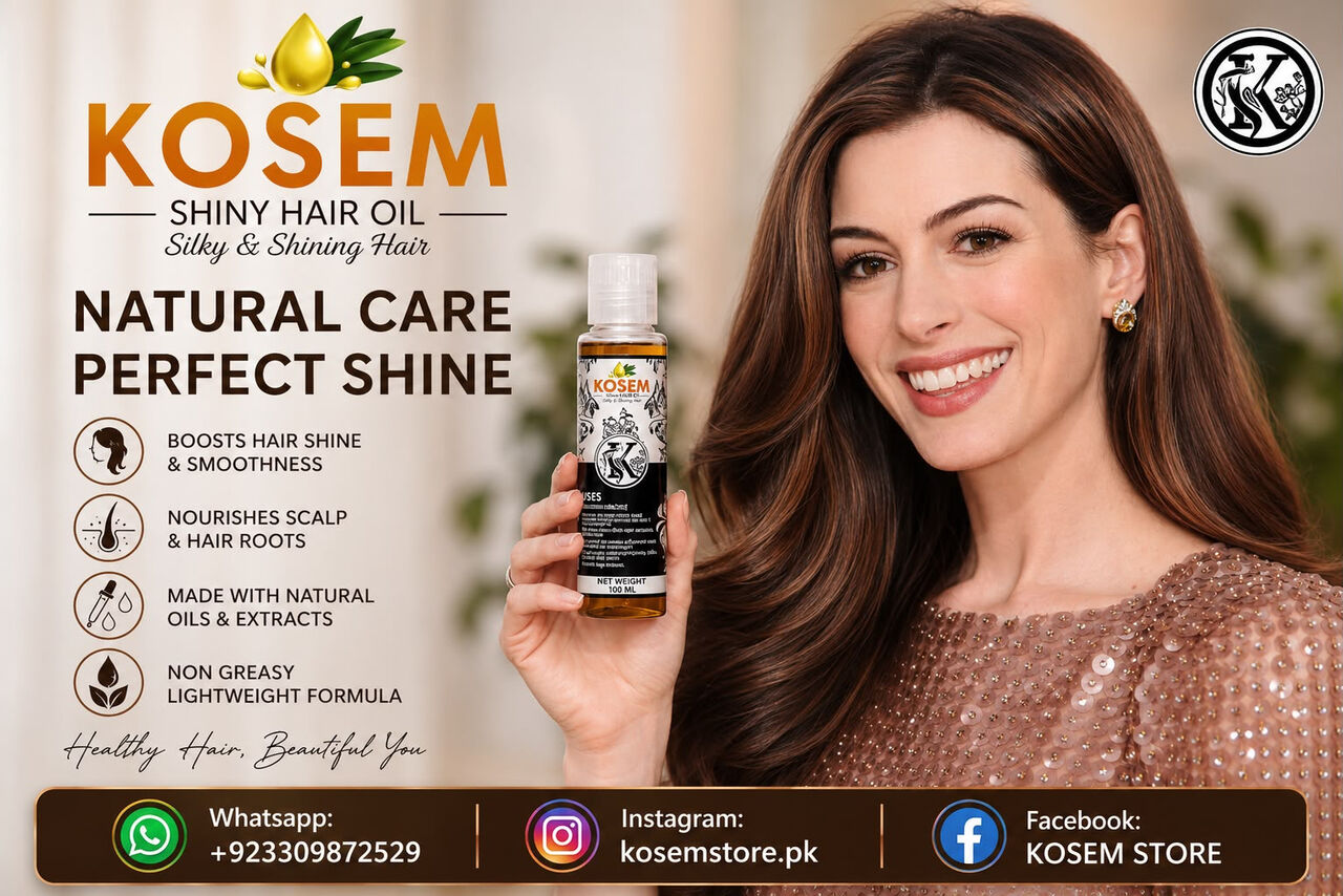 Riyadh, Health & Beauty Items, SAR 1,  KOSEM SHINY HAIR OIL