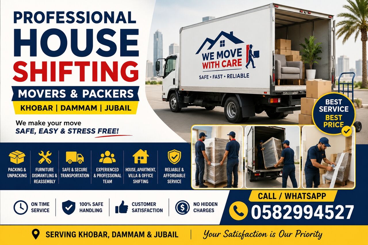 Thuqbah, Household, Professional Packing Safe Loading & Unloading Local & Long-Distance Moving  📞 0582994527