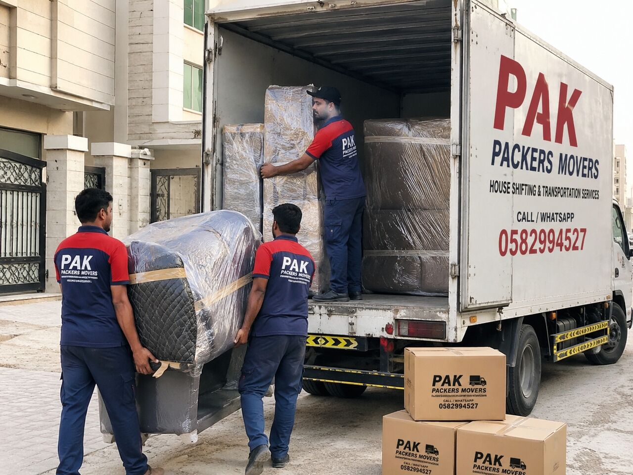 Jubail, Labor/Moving, PAK HOME PACKERS MOVERS IS A TRUSTED PROFESSIONAL MOVING AND SHIFTING SERVICE IN JUBAIL