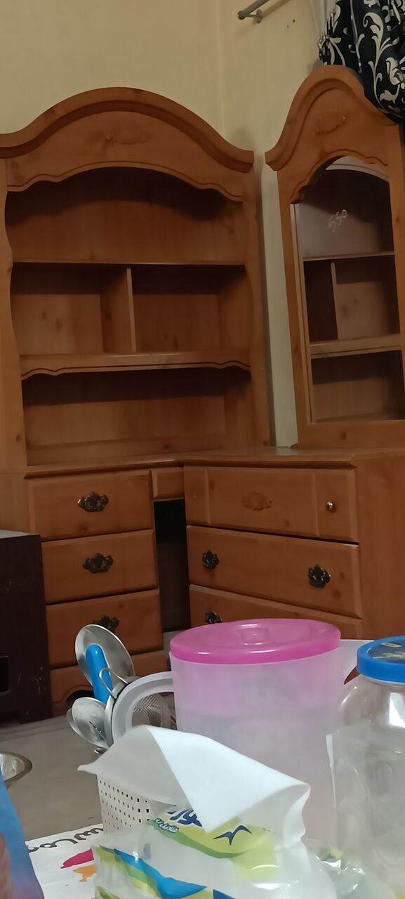Al Wizarat, Furniture, SAR 250,  Big Open Shelf And A Dressing Table For Sale At SAR 250