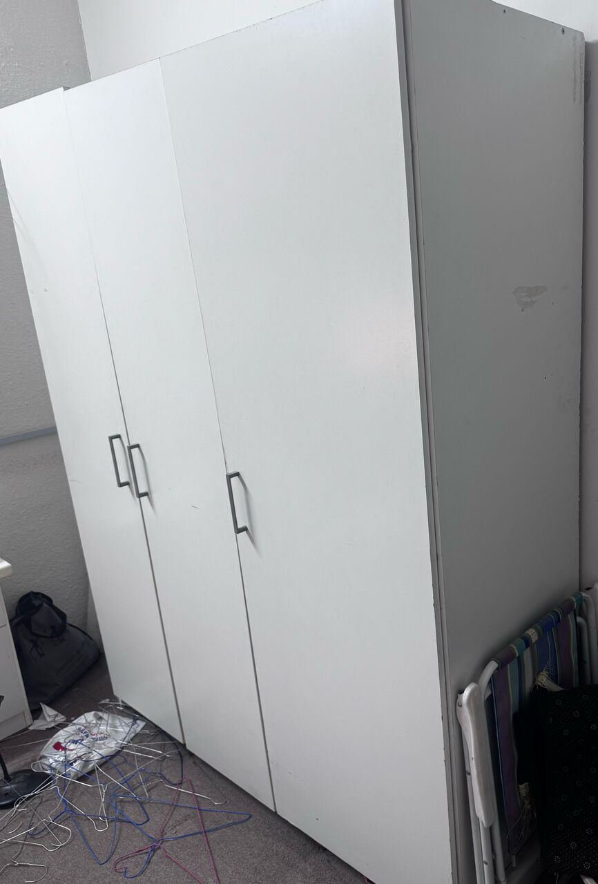Al Murabba, Furniture, SAR 300,  Furniture For Sale &ndash; 3 Door Wardrobe And 3 Drawer Chest With Mirror