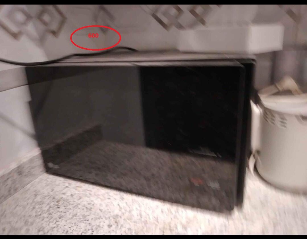 Al Mounsiyah, Electronics, SAR 500,  LG Microwave