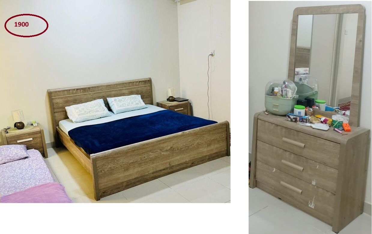 Al Mounsiyah, Furniture, SAR 1700,  HomeBox King Bed Set