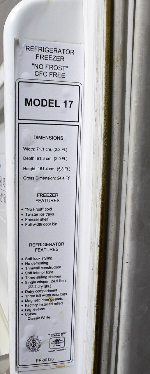 Jubail, Household Items, SAR 600,  FOR SALE: Homy Refrigerator / Freezer (No Frost)