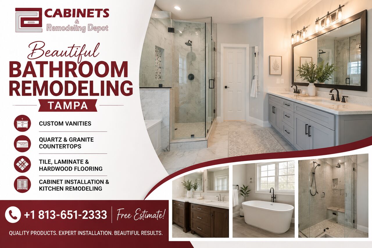 Tampa Bay, Construction, Upgrade Your Bathroom With Tampa