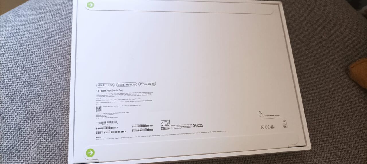 Riyadh, Computers, SAR 11,  MacBook Pro M5 Pro 2026 24GB, 1 TB Storage (Sealed NEW)
