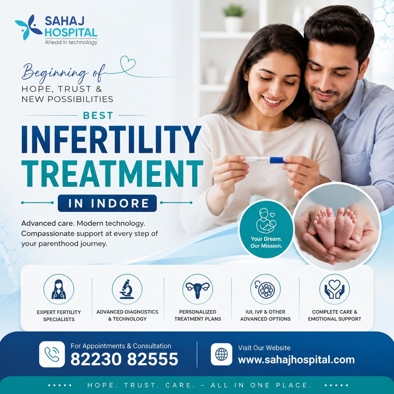 Indore, Health, Best Infertility Treatment In Indore - Sahaj Hospital