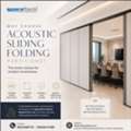 Acoustic Sliding Folding Partitions For Offices - SpaceTech Interior