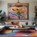 INR 1000,  Handmade Art For Sale Online With Exclusive Wall Art Designed For Indian Families