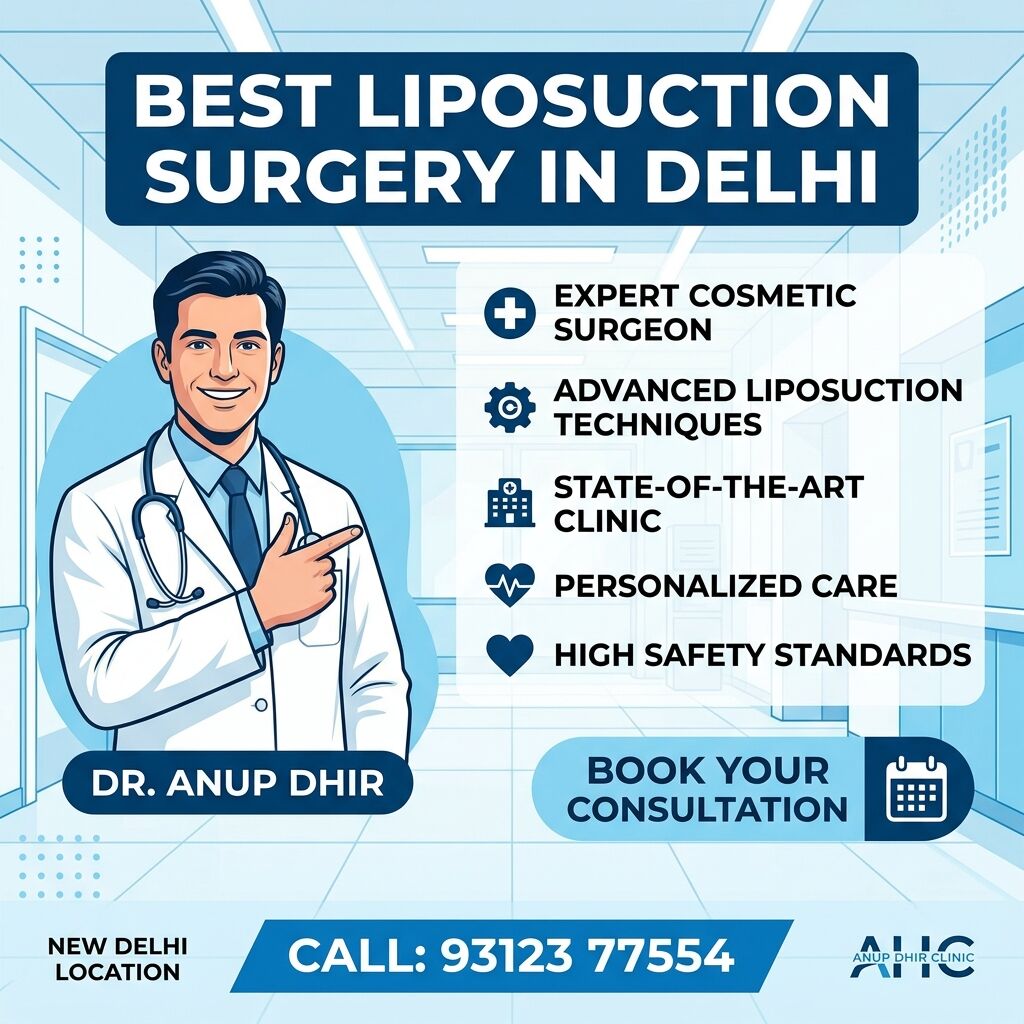 New Delhi, Medical, Best Liposuction Surgery In Delhi | Dr. Anup Dhir