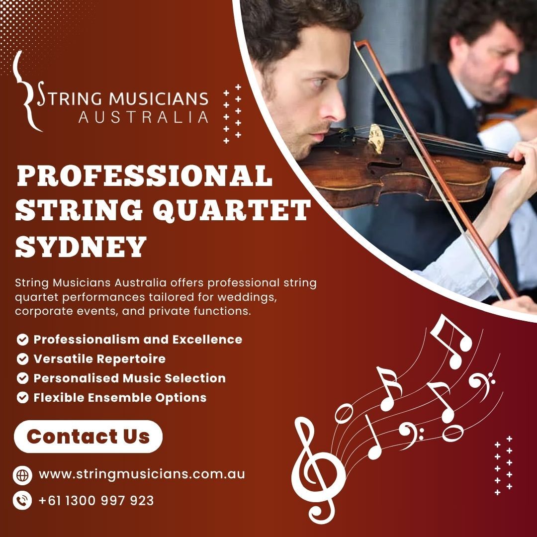 Sydney, Business, Professional String Quartet Sydney | Weddings & Events