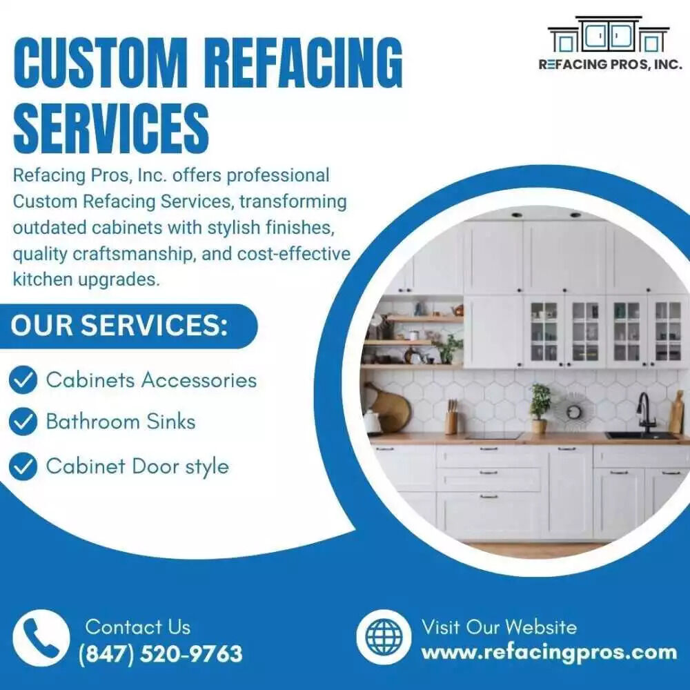 Chicago, Interior Design, Affordable Custom Refacing Services In Chicago For Kitchens