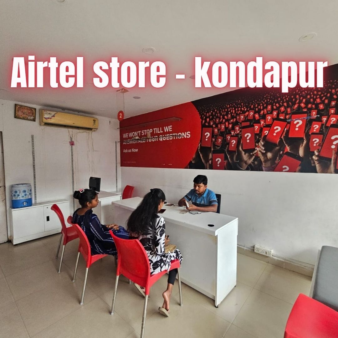 Hyderabad, Mobile Apps, Airtel Store Kondapur Hyderabad Trusted Telecom Store For 5G SIM Broadband ESIM DTH And Bu
