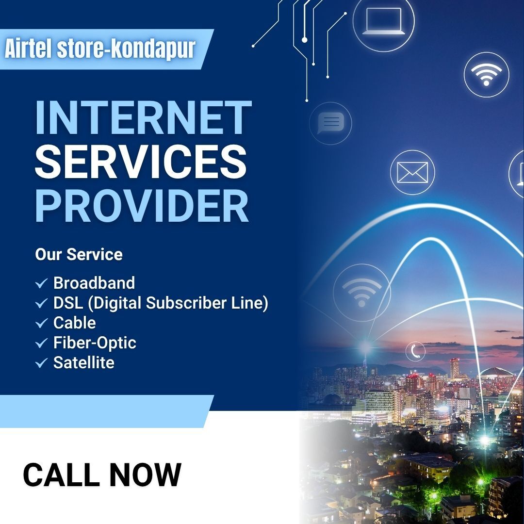 Hyderabad, Mobile Apps, Airtel Store Kondapur Hyderabad Trusted Telecom Store For 5G SIM Broadband ESIM DTH And Bu