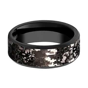 New York, Jewelry, USD 285,  Discover Camouflage Wedding Bands Designed For Adventure And Lasting Commitment