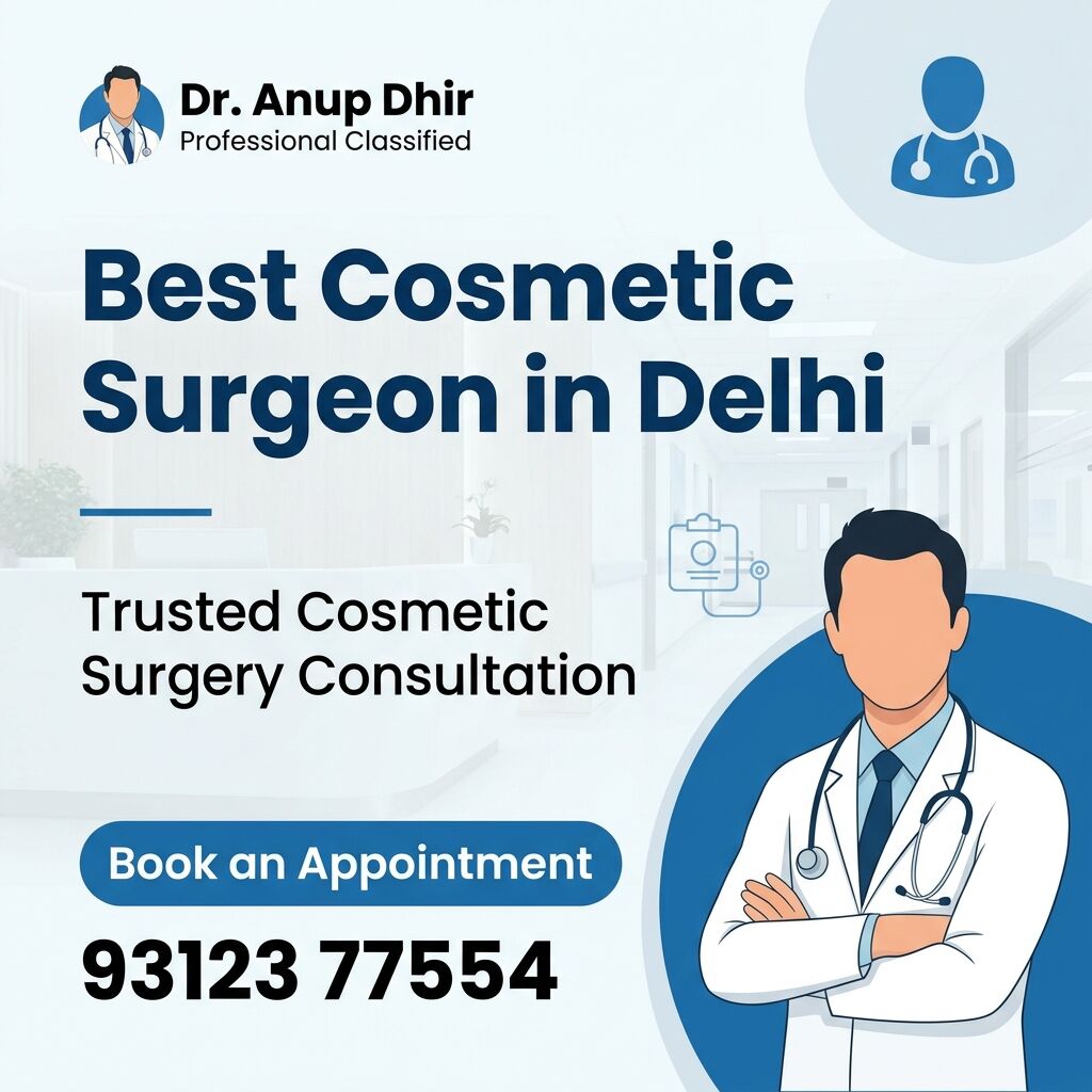 New Delhi, Medical, Best Cosmetic Surgeon In Delhi | Dr. Anup Dhir