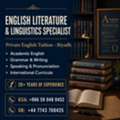English Literature & Linguistics Specialist | Private Tuition &ndash; Riyadh