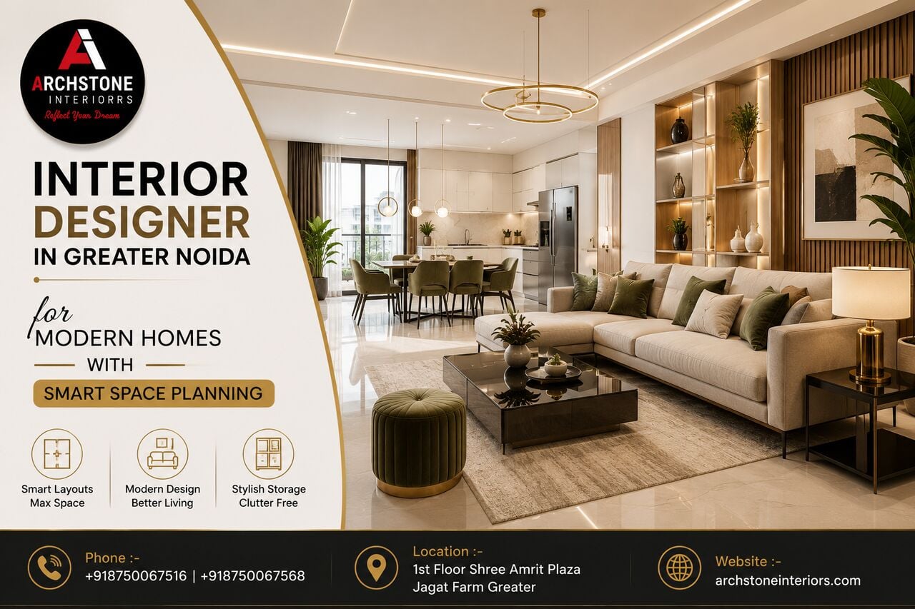 Greater Noida, Interior Design, Interior Designer In Greater Noida For Modern Homes With Smart Space Planning