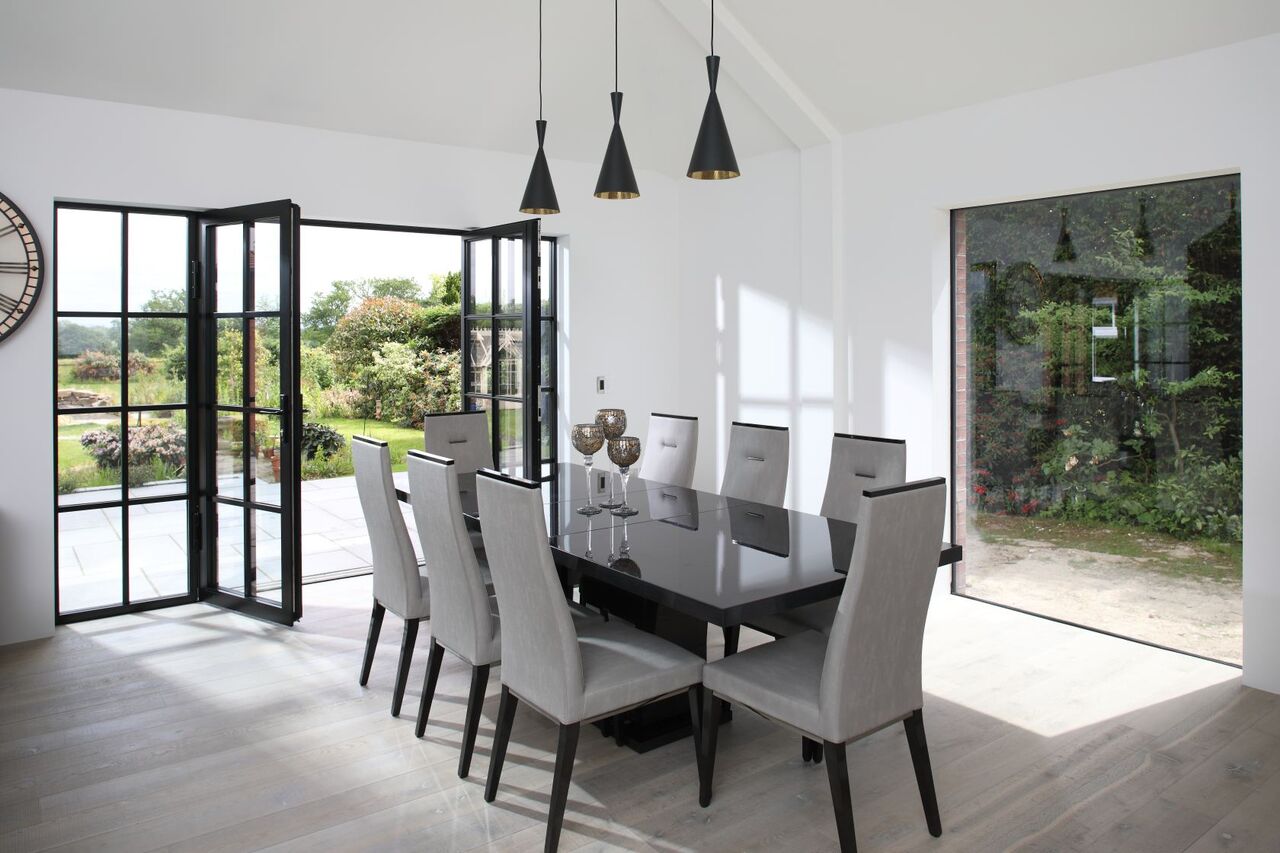 Manchester, Heavy Equipment, Aluminium French Doors Greater Manchester Bespoke Reynaers Double Doors