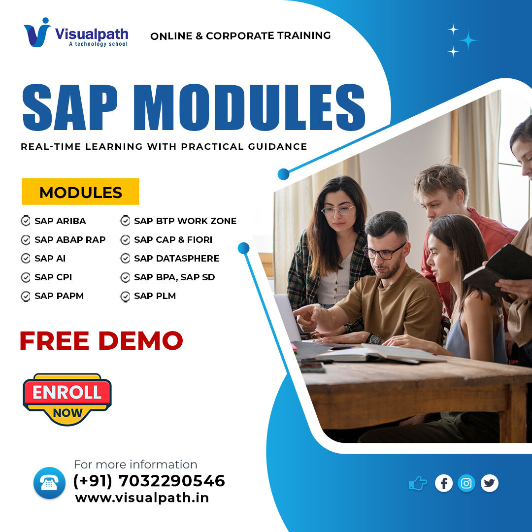 Hyderabad, Education, SAP Modules With A Free Live Demo By Visualpath
