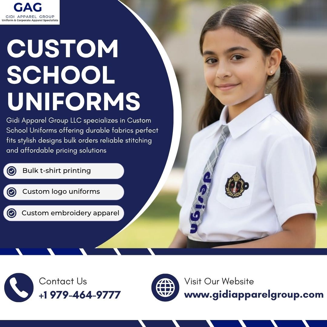 Houston, Business, Custom Logo Uniforms For Schools That Inspire Pride