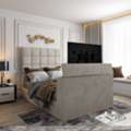 GBP 774, TV Bed Double - Luxury Media Beds & Smart Bed Frames
