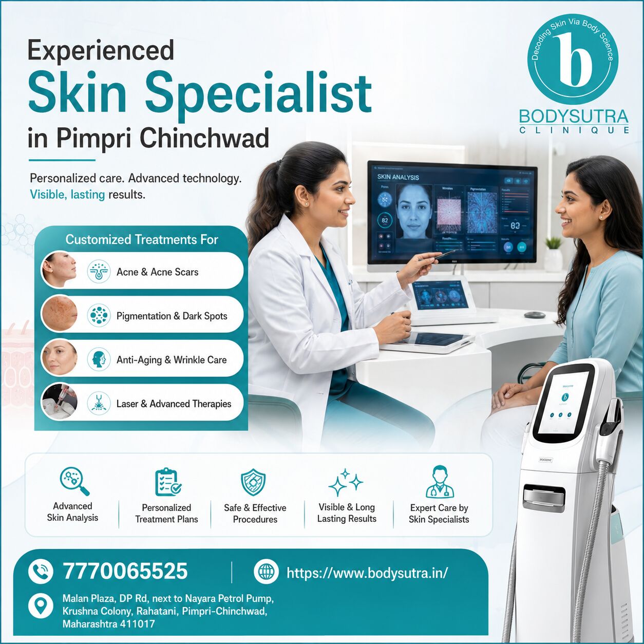 Pune, Health, Experienced Skin Doctor In PCMC For Complete Skin Care