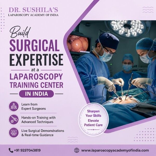 Jaipur, Health, Build Surgical Expertise At A Laparoscopy Training Center In India