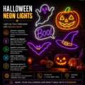 USD 170,  Buy Halloween Neon Lights Online In USA