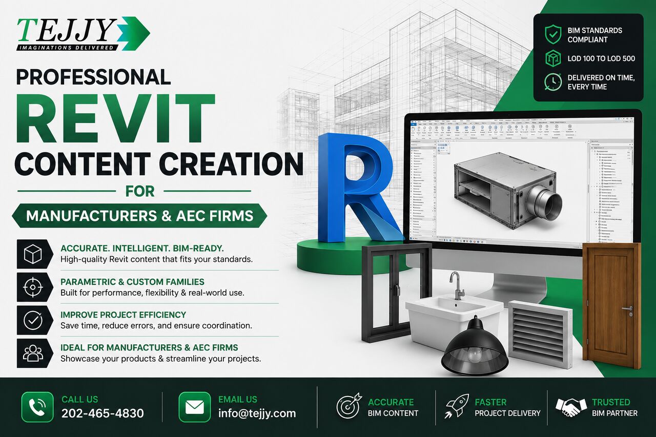 New York, Construction, Outsource Revit Family Creation To Experienced BIM Professionals USA