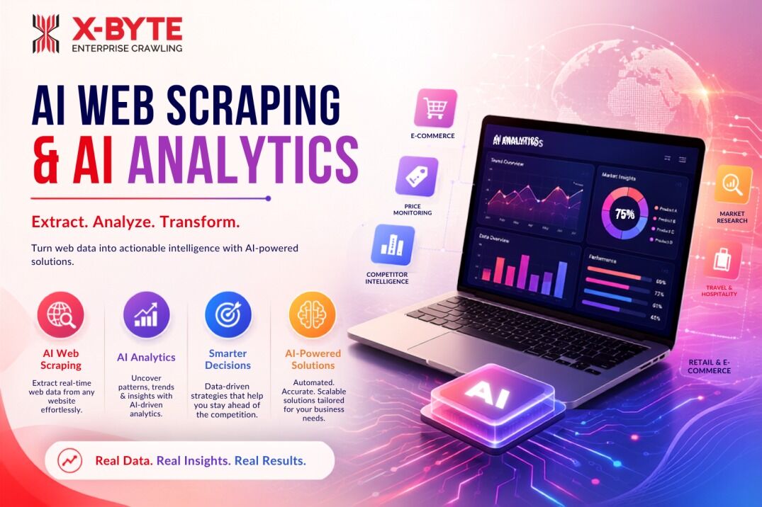 Tbilisi, Technical, AI Web Scraping & AI Analytics For Smarter Business Intelligence