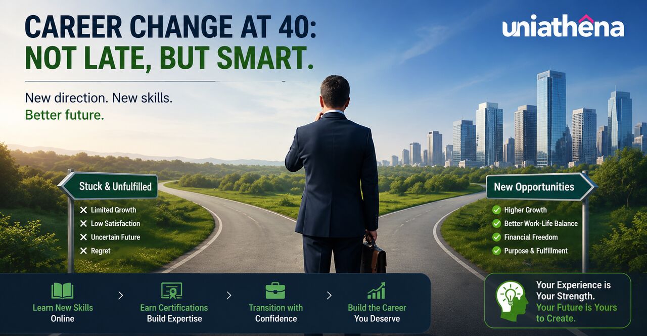 Nairobi, Education, Career Change At 40 &ndash; Start A New Career With Confidence In 2026  | UniAthena