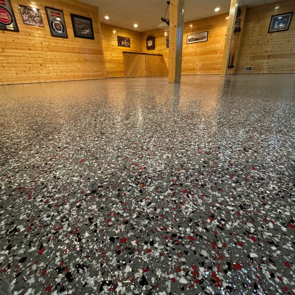 New York, Construction, Durable And Modern Polished Concrete Floors
