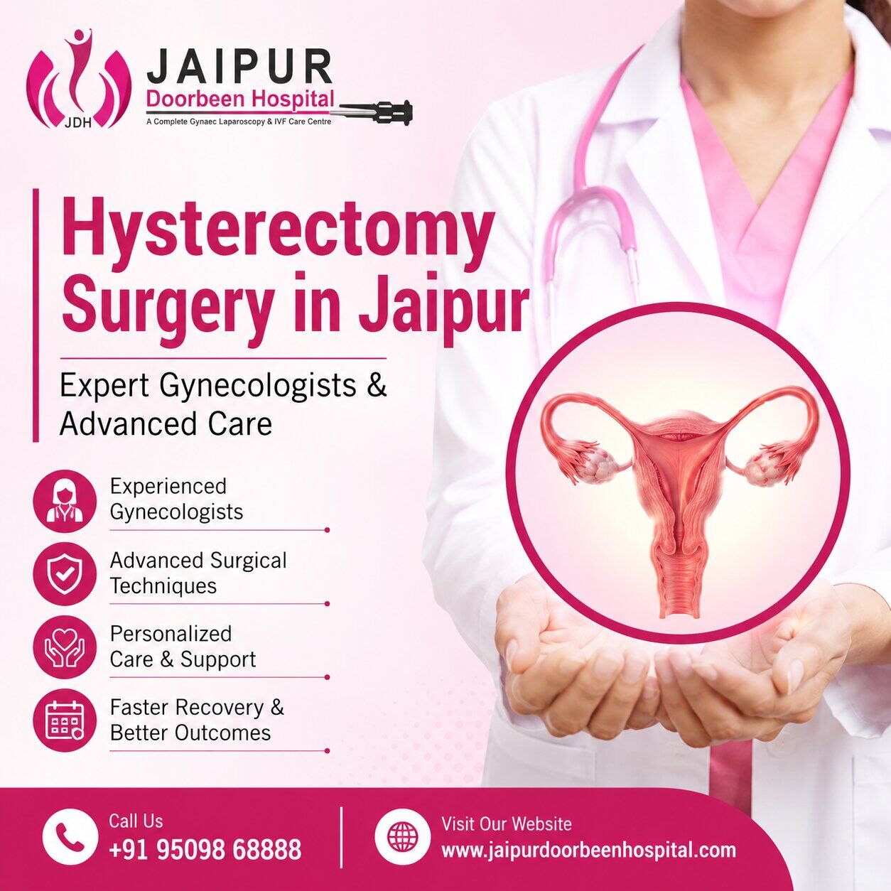 Jaipur, Health, Hysterectomy Surgery In Jaipur | Expert Gynecologists & Advanced Care