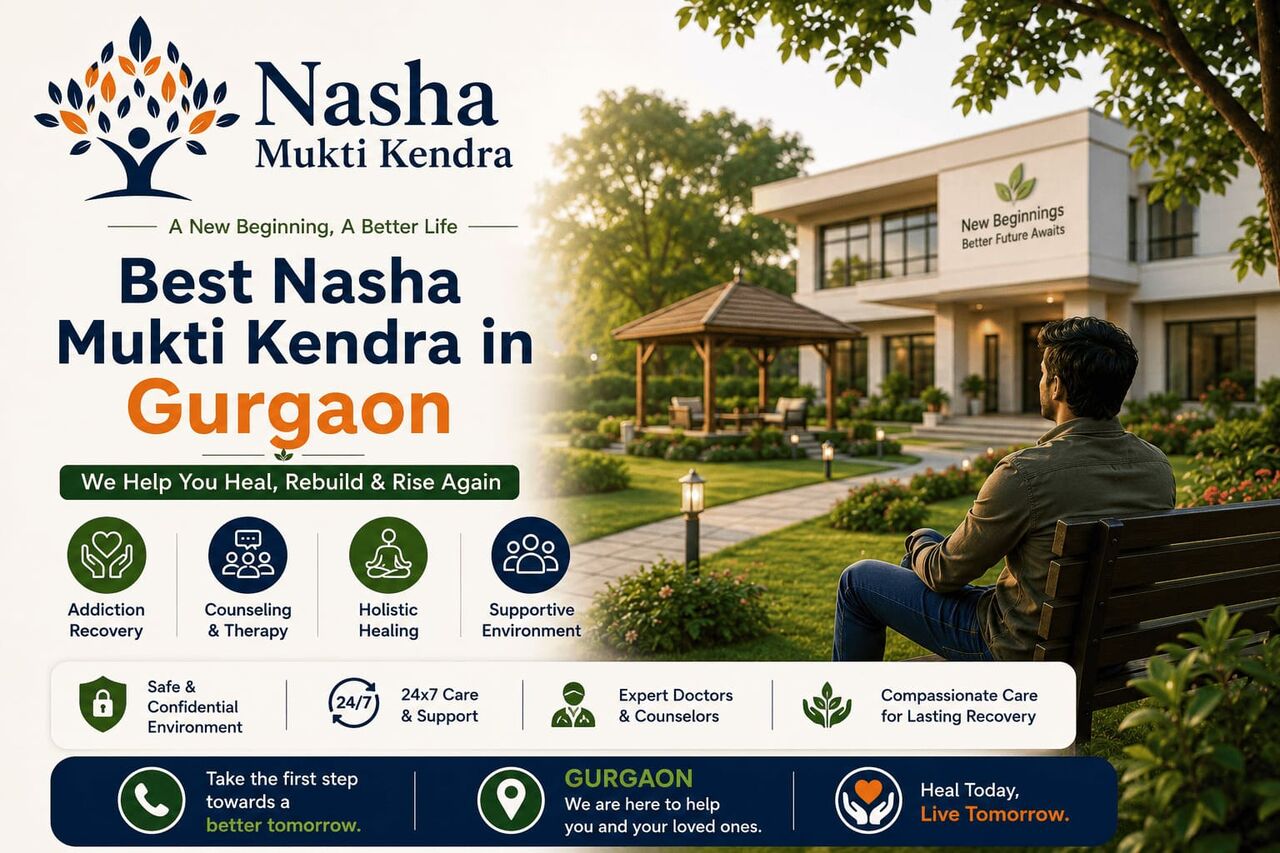Gurgaon, Health, Best Nasha Mukti Kendra In Gurgaon &ndash; Trusted Rehab Care