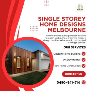 Melbourne, Construction, Single Storey Home Designs Melbourne Built Around Your Lifestyle