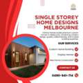 Single Storey Home Designs Melbourne Built Around Your Lifestyle